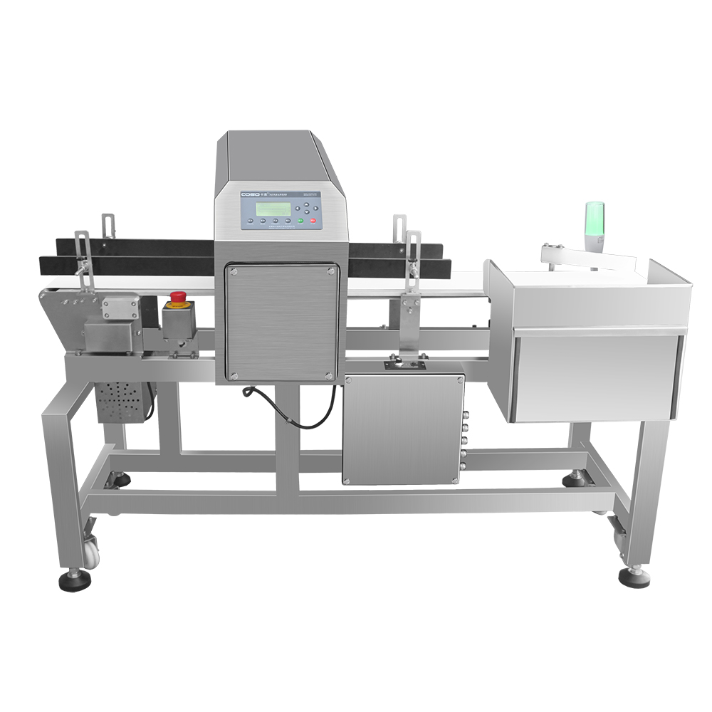 Detector de metal digital industrial da correia transportadora com alarme para indústria química