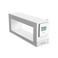 Detector de metais com exterior branco para calcário de quartzo