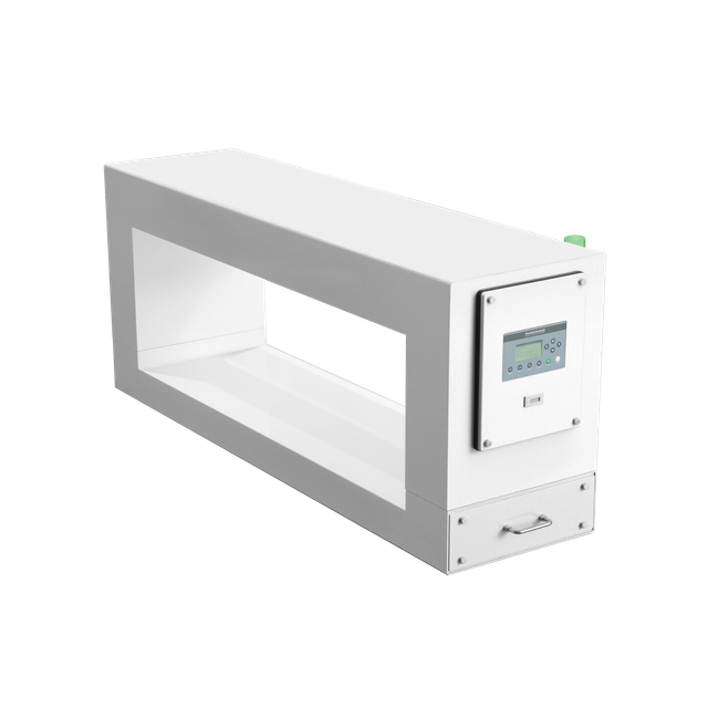 Detector de metais com exterior branco para calcário de quartzo