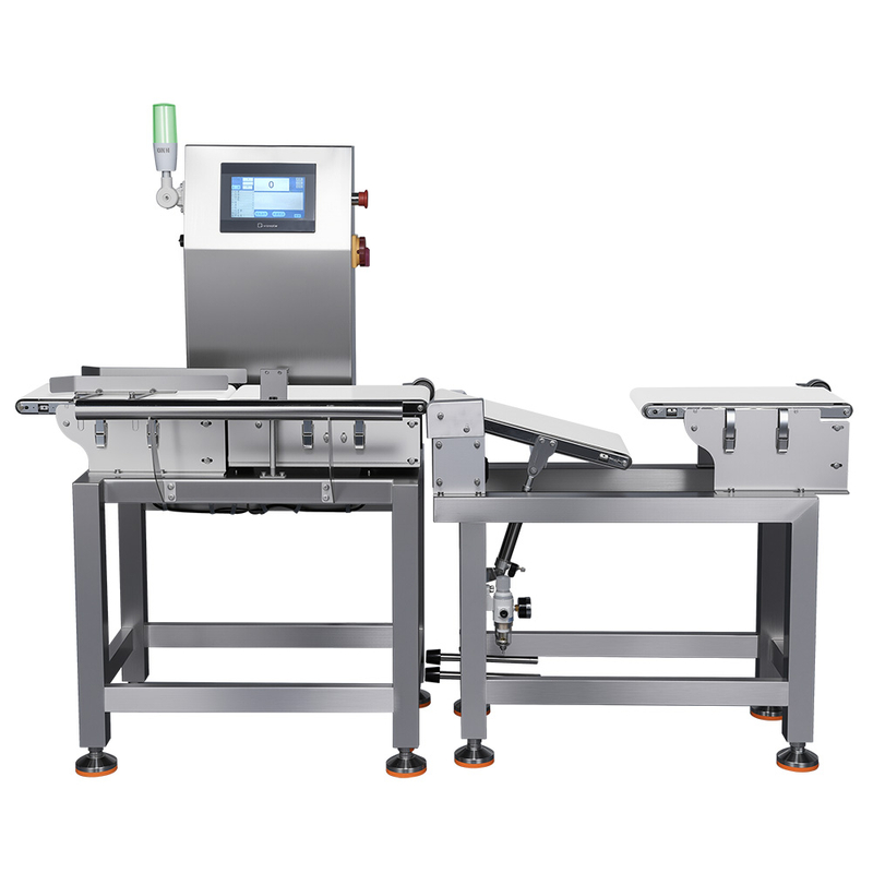 Checkweigher Machine transportadora escala de pesos de pesos em escala de peso industrial
