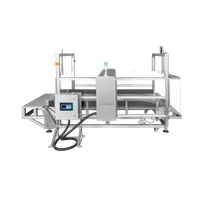 Detector de metais com quatro tampas transparentes para produtos eletrônicos