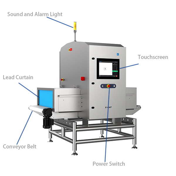 M&aacute;quina de inspe&ccedil;&atilde;o por raios X para ossos