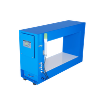 Detector de metais com exterior azul para material de construção 