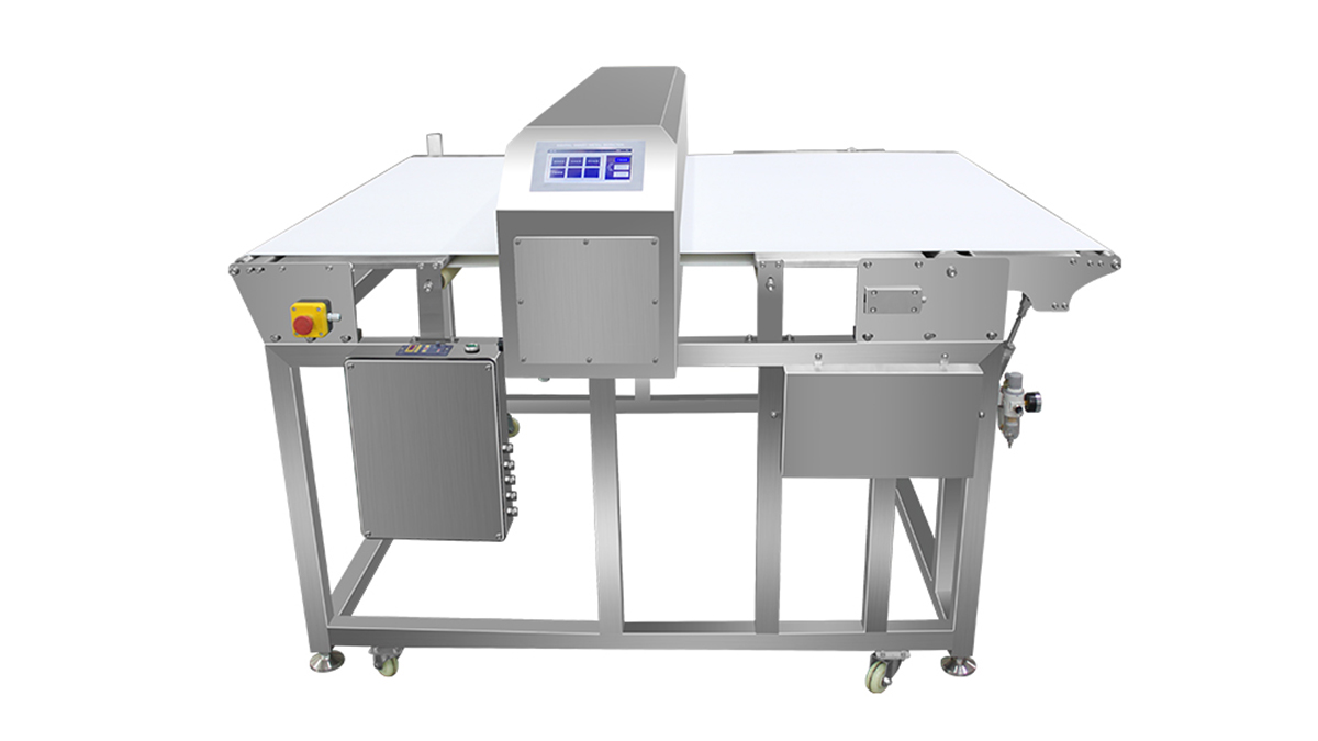 O detector de metais na indústria alimentícia