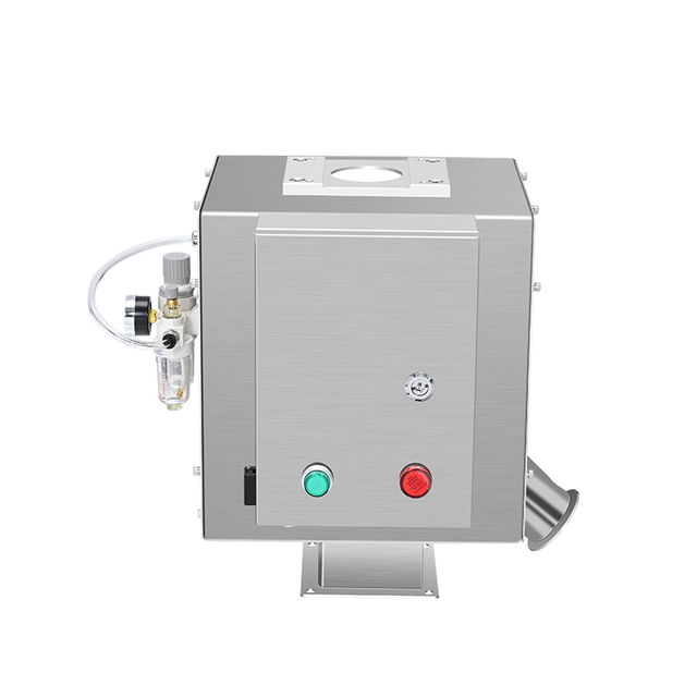 Separador de detector de metais da garganta industrial instalação fácil