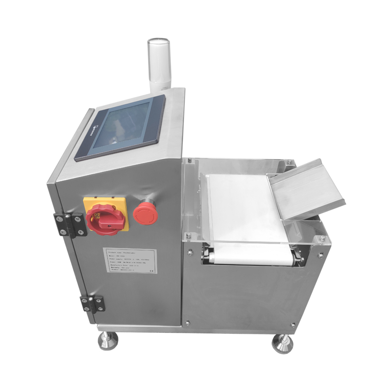 Balança de correia Stop-and-Weigh para produtos de embalagens pequenas