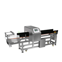Detector de metais com rejeição esquerda e direita para lanches