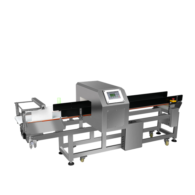 Detector de metais com rejeição esquerda e direita para lanches