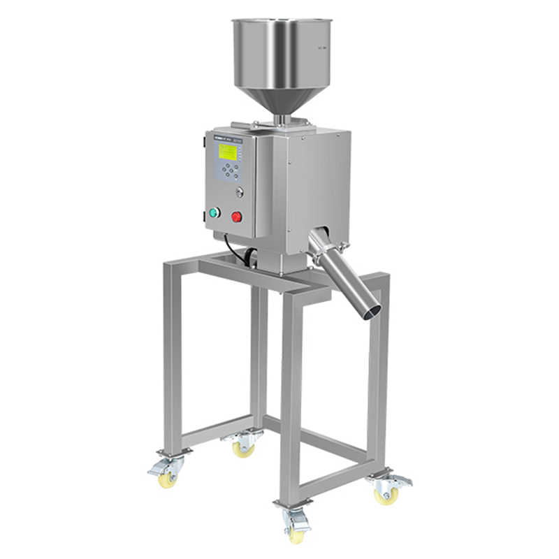 Detector de separador de metal para alimentação de gravidade Tipo vertical Processamento de alimentos