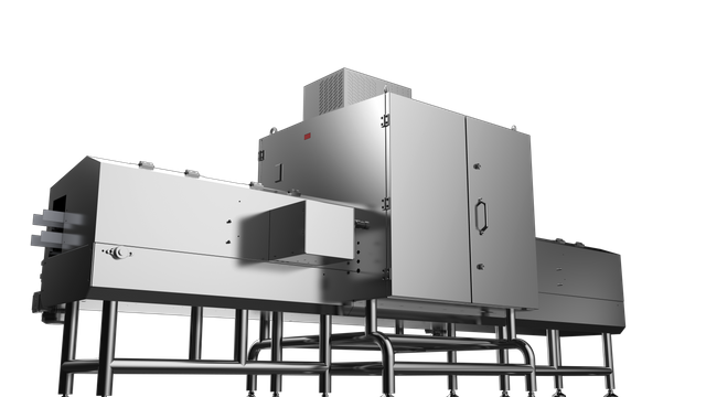 Máquina de inspeção por raios X para produtos enlatados ou engarrafados