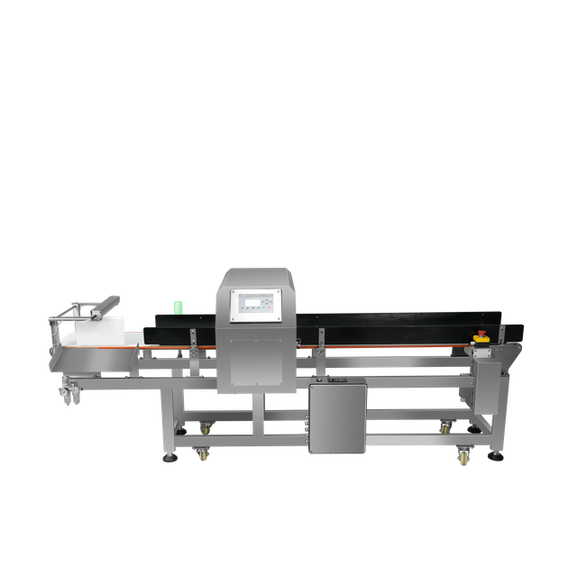 Detector de metais com rejeição esquerda e direita para lanches