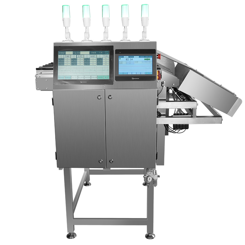 Máquina de pesagem de vários canais de seleção de várias faixas