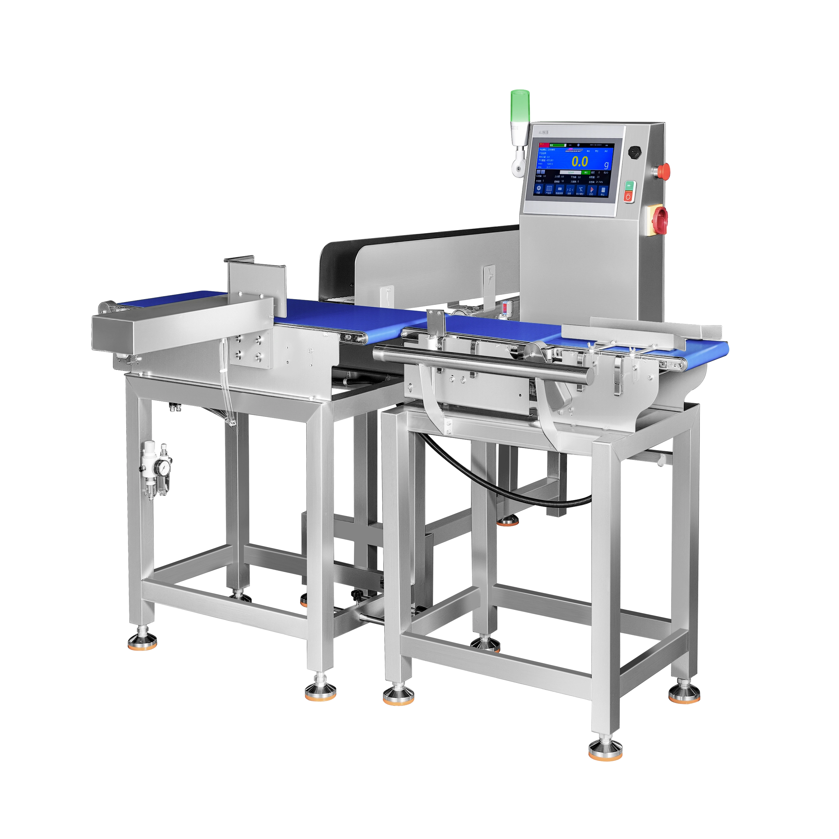 Controlador de peso para produtos em frascos grandes