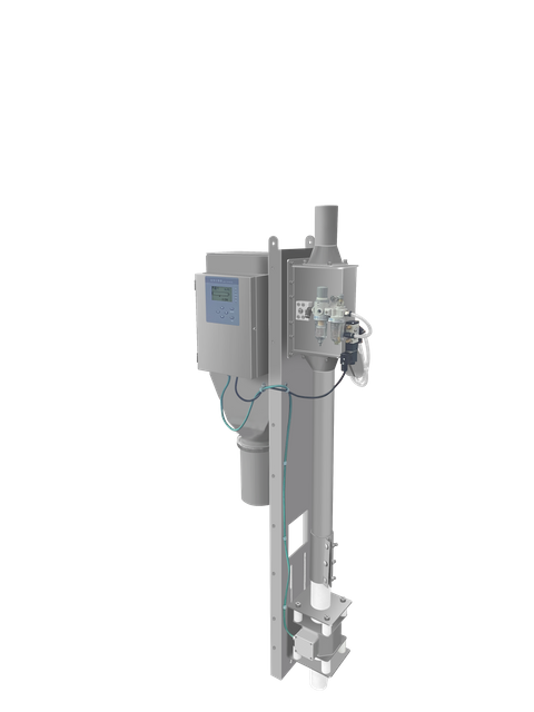Separador de metal para tubos de transportador pneumático