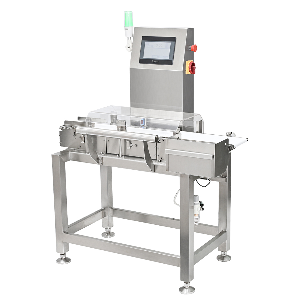 Checkweigher Machine transportadora escala de pesos de pesos em escala de peso industrial