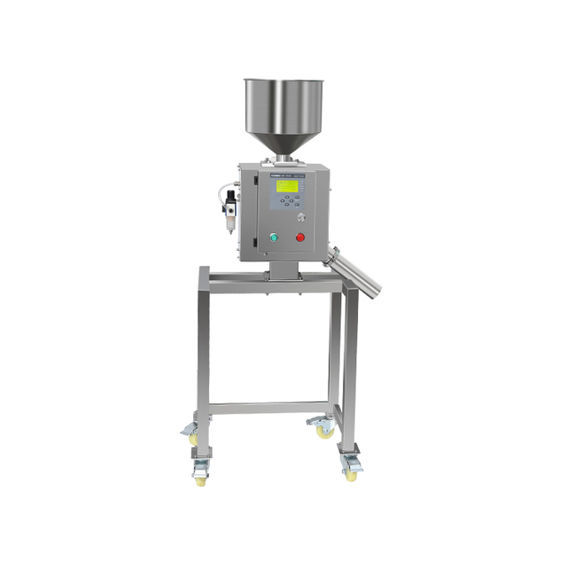 Detector de separador de metal para alimentação de gravidade Tipo vertical Processamento de alimentos