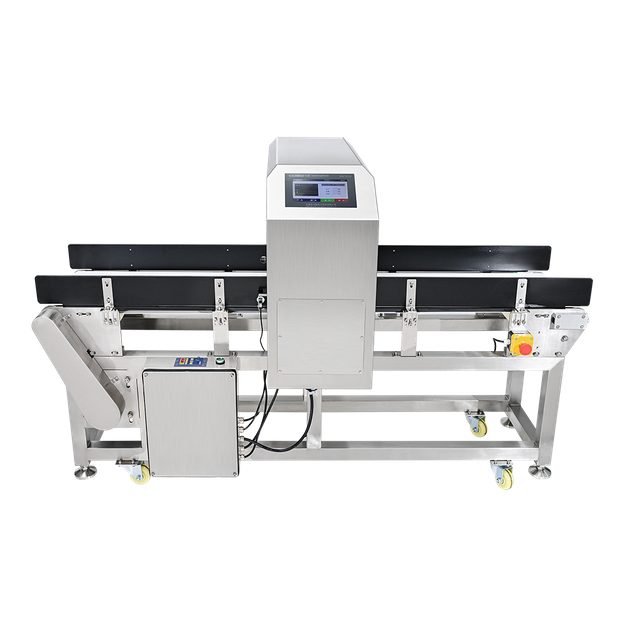 Detector de metal digital industrial da correia transportadora com alarme para indústria química