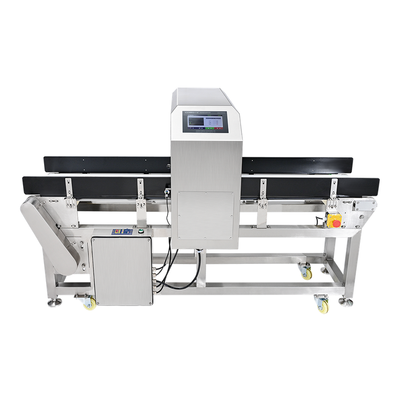 Detector de metal digital industrial da correia transportadora com alarme para indústria química