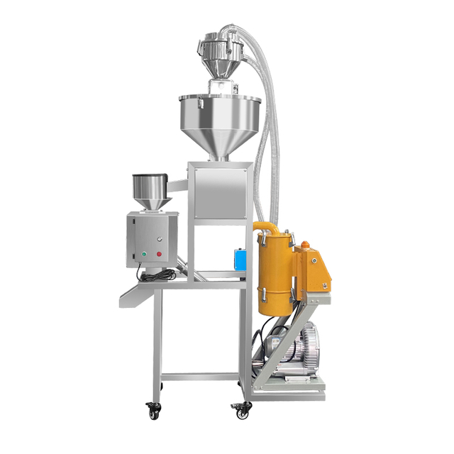 Separador de Metal com Sucção Automática e Alimentação por Vibração