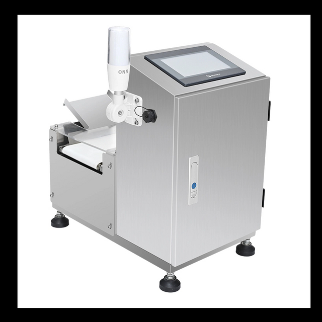 Balança de correia Stop-and-Weigh para produtos de embalagens pequenas