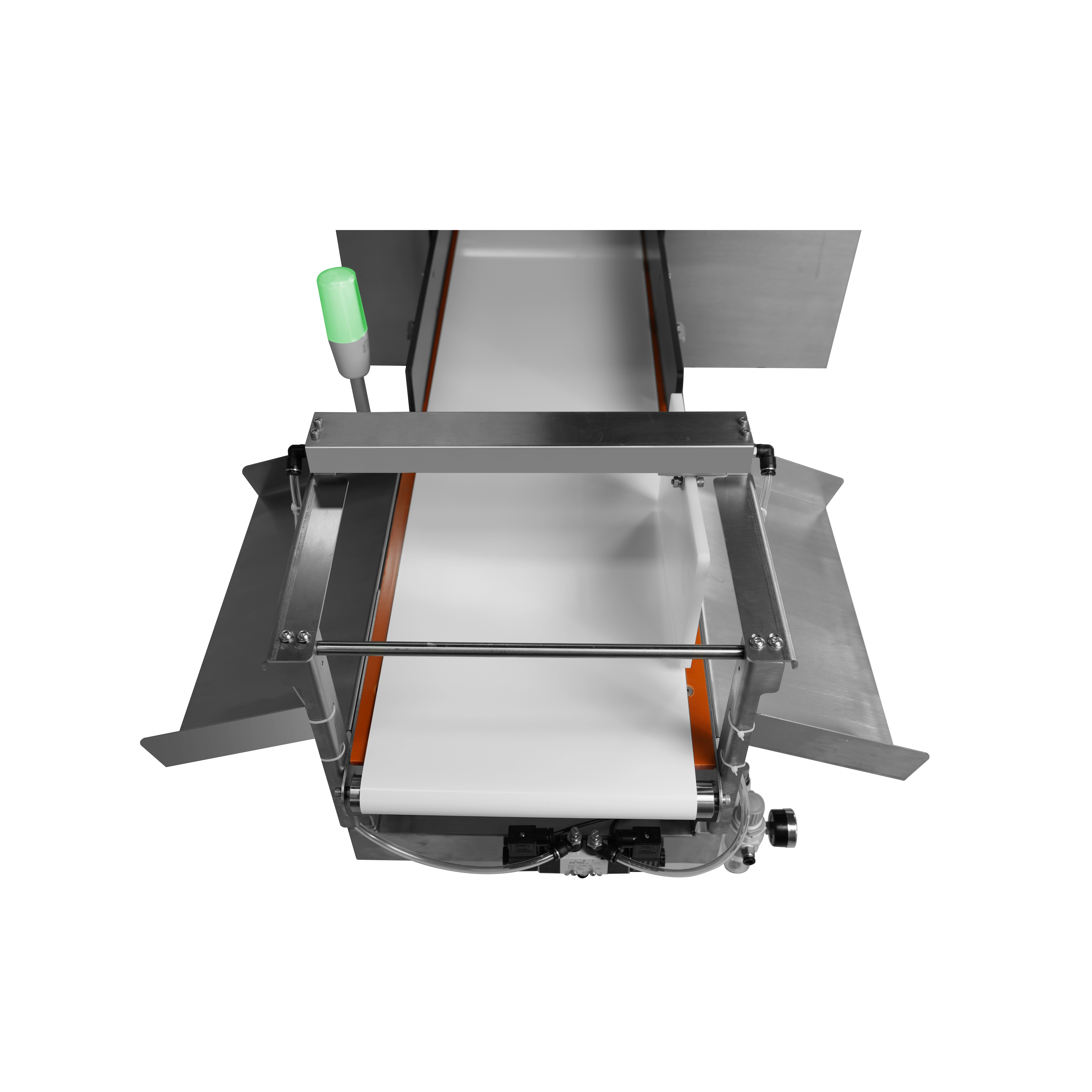 Detector de metais com rejeição esquerda e direita para lanches