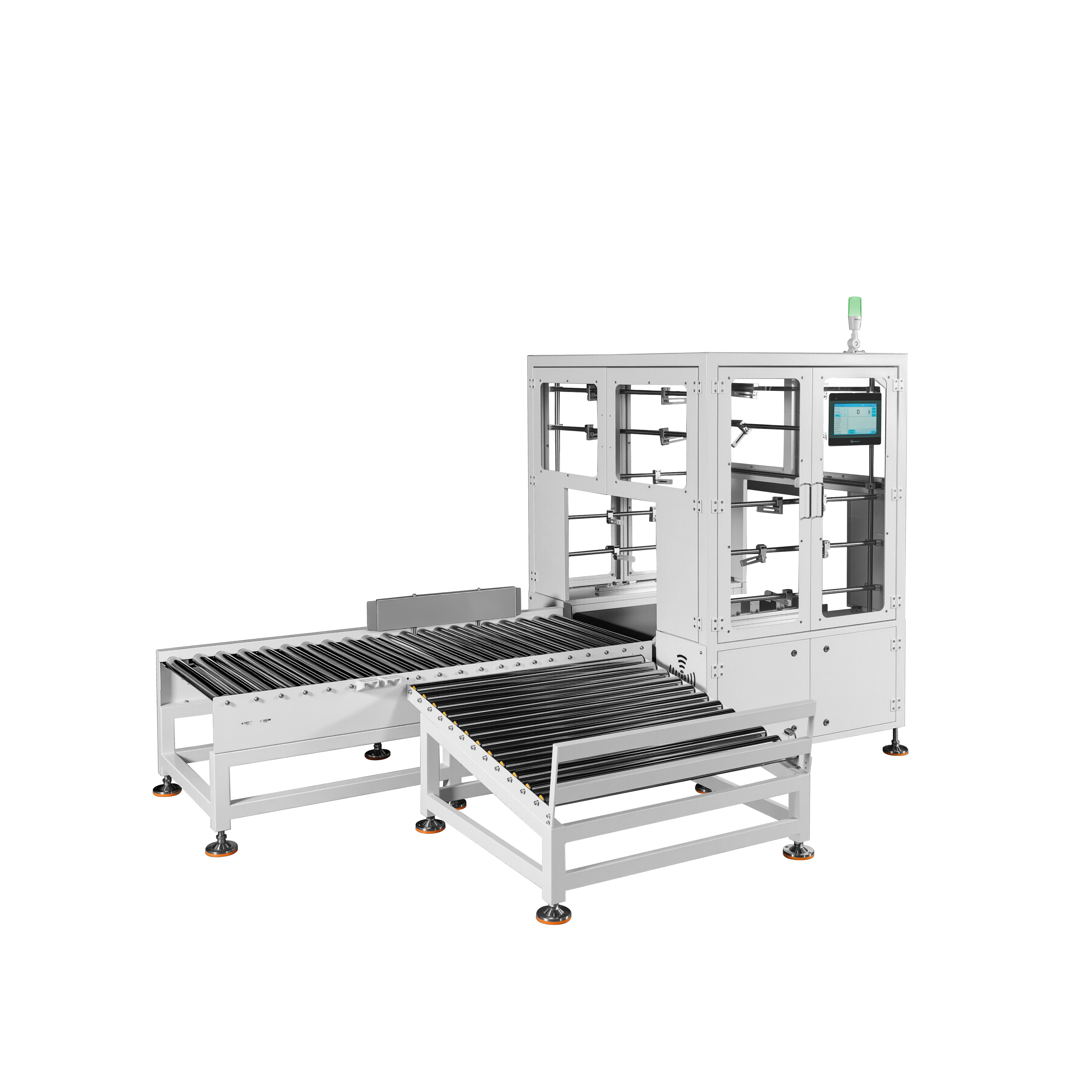 Controlador de peso de pesagem dinâmica fechado para produtos de grande porte 