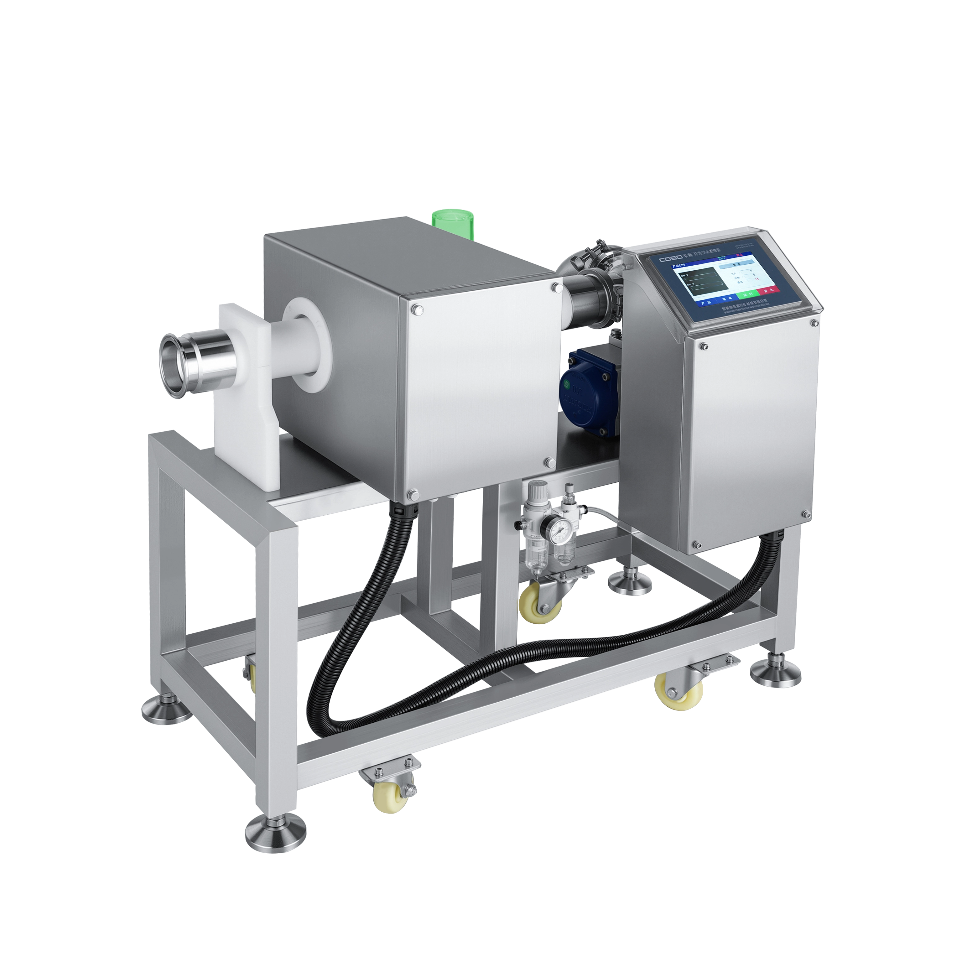 Separador de metal líquido para geléia de manteiga 