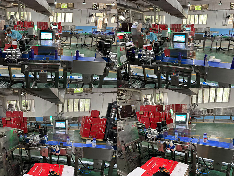 Controlador de peso para garrafas com mecanismo de fixa&ccedil;&atilde;o