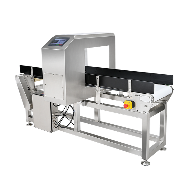 Detector de metal digital industrial da correia transportadora com alarme para indústria química