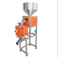 Separador de metal de queda livre com alimentação vibratória para plástico