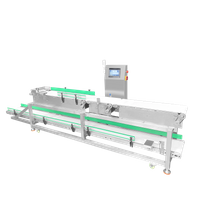 Controlador de peso de duplo nível para indústria alimentícia